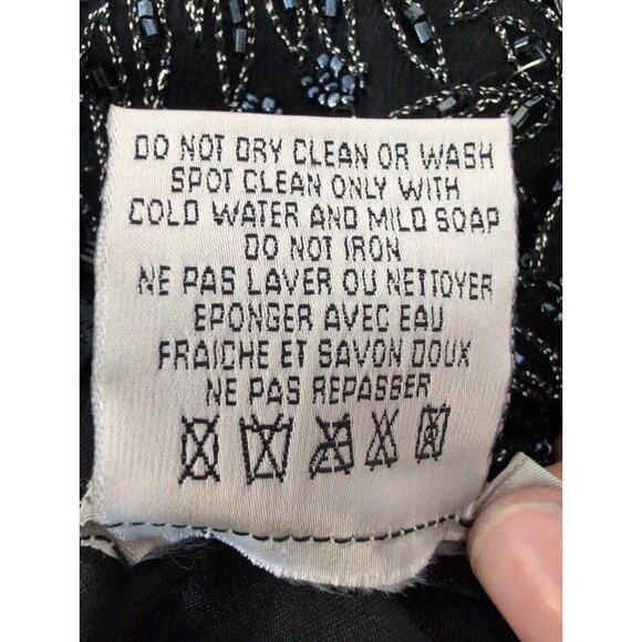 VTG Chiffon Maxi Skirt 16 Sheer Fairy Grunge Whimsigoth Witchy Romantic 90s Y2K - Picture 4 of 4